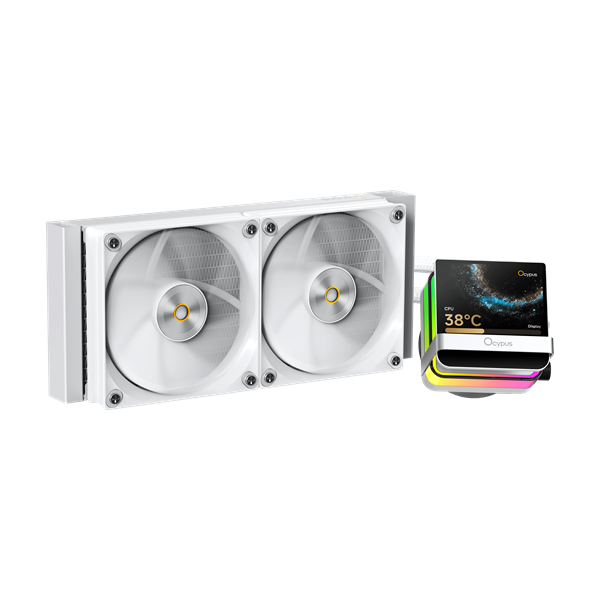 Система жидкостного охлаждения для процессора Ocypus Sigma L24 Pro WH White (Sigma-L24-WH2ANWL00P-GL)