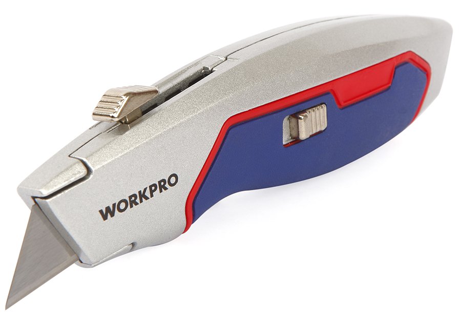Нож строительный WorkPro WP213011
