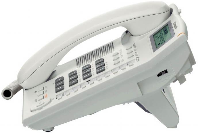 Проводной телефон Panasonic KX-TS2388RUW белый