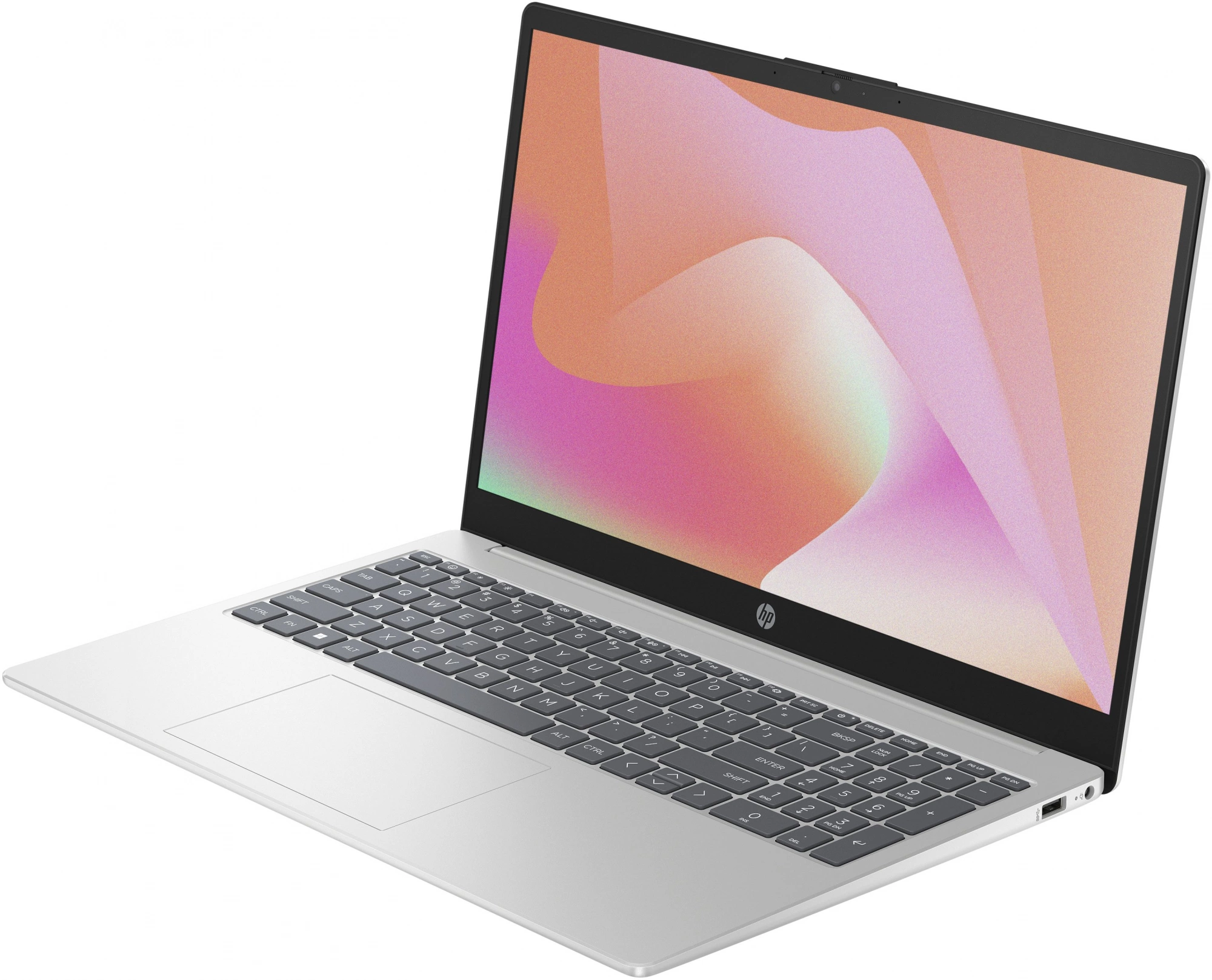 Ноутбук HP 15-fd0355nia Silver (9Q341EA)