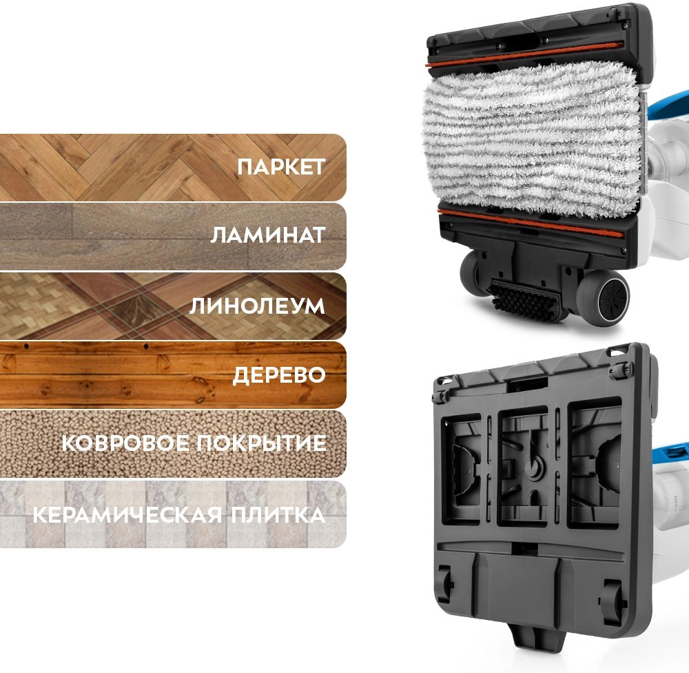 Пылесос Kitfort KT-556 белый