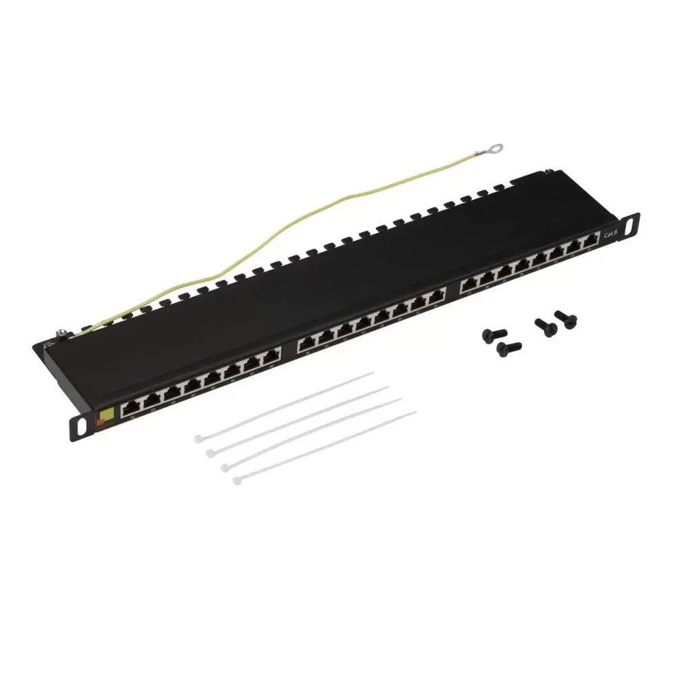 Патч-панель Lanmaster LAN-PPC24S6