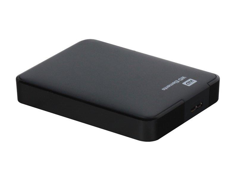 Внешний накопитель WD Elements Portable 1TB черный (WDBUZG0010BBK-WESN)