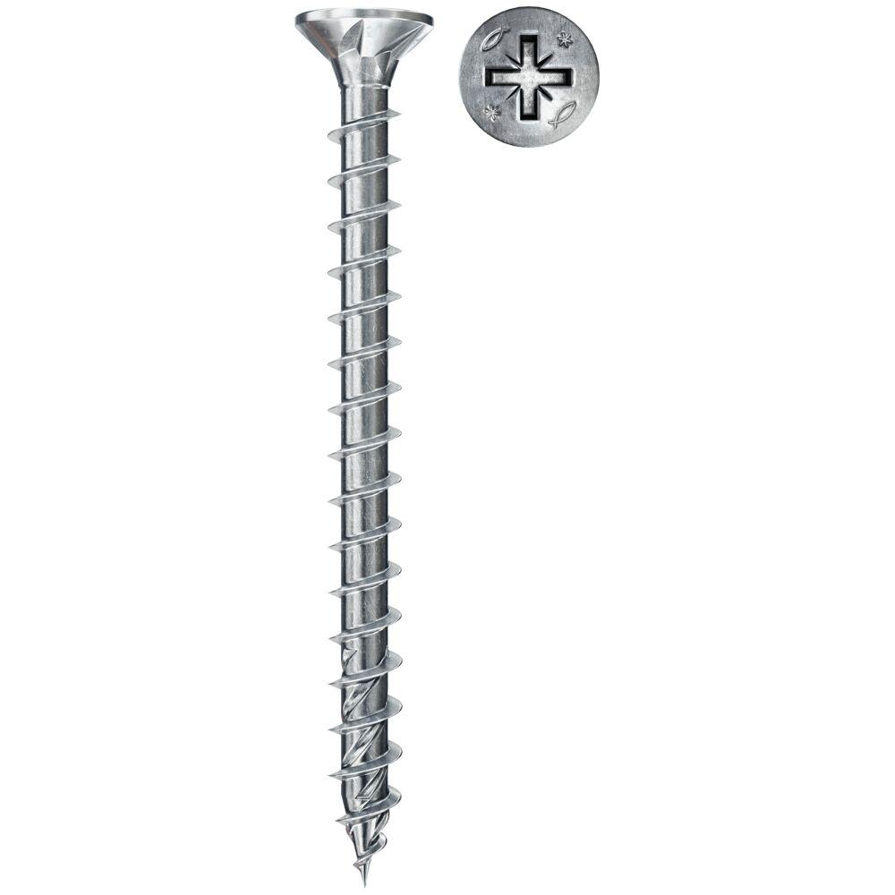 Саморез Fischer FPF CZF 200шт белый цинк (670298)