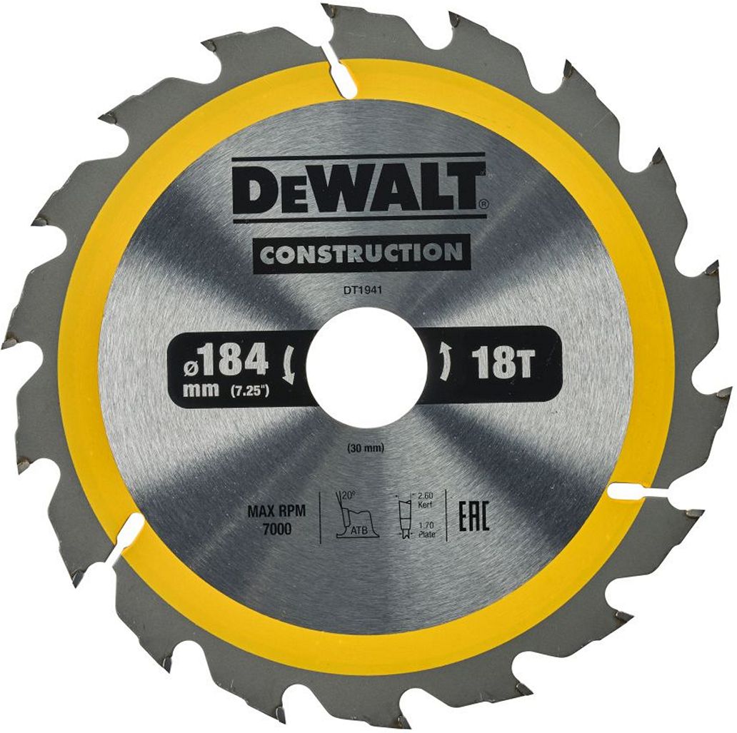 Диск пильный DeWalt DT1941-QZ