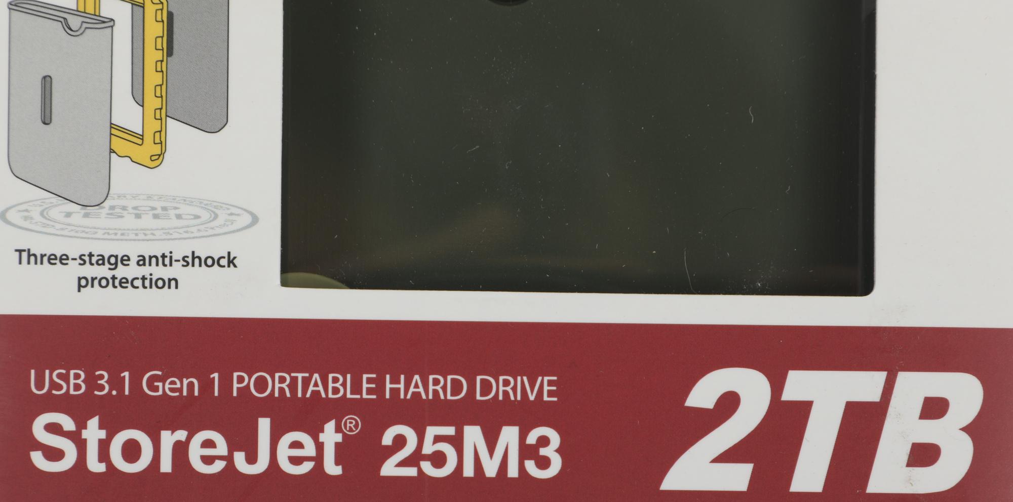 Внешний накопитель Transcend StoreJet 25M3 Slim 2TB (TS2TSJ25M3G)