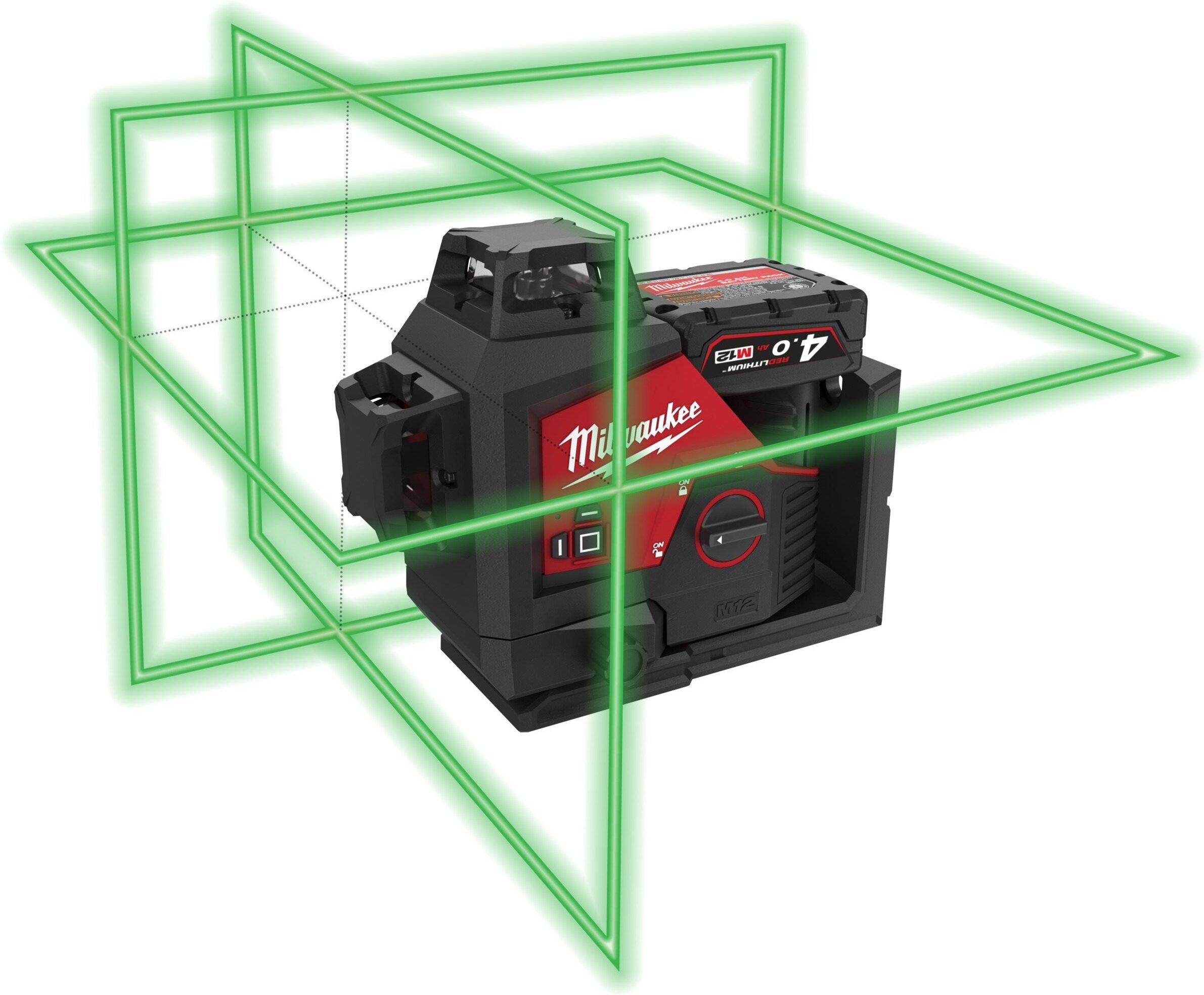 Лазерный нивелир Milwaukee M12 3PL-0C (4933478103)