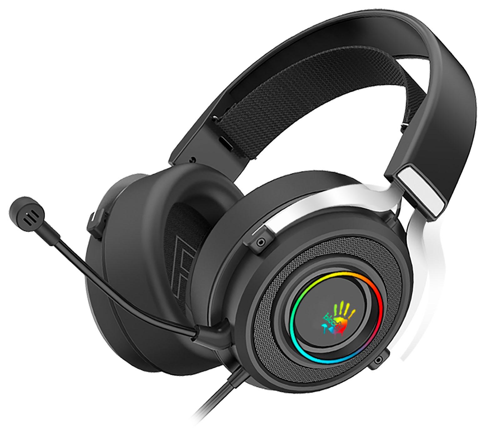 Наушники A4Tech Bloody G535 черный/серебристый