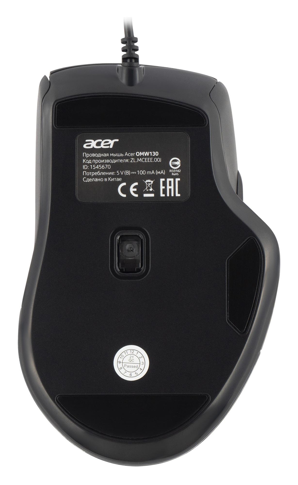 Мышь Acer OMW130 (ZL.MCEEE.00J)