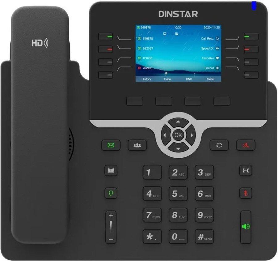 IP-телефон Dinstar C64GP черный