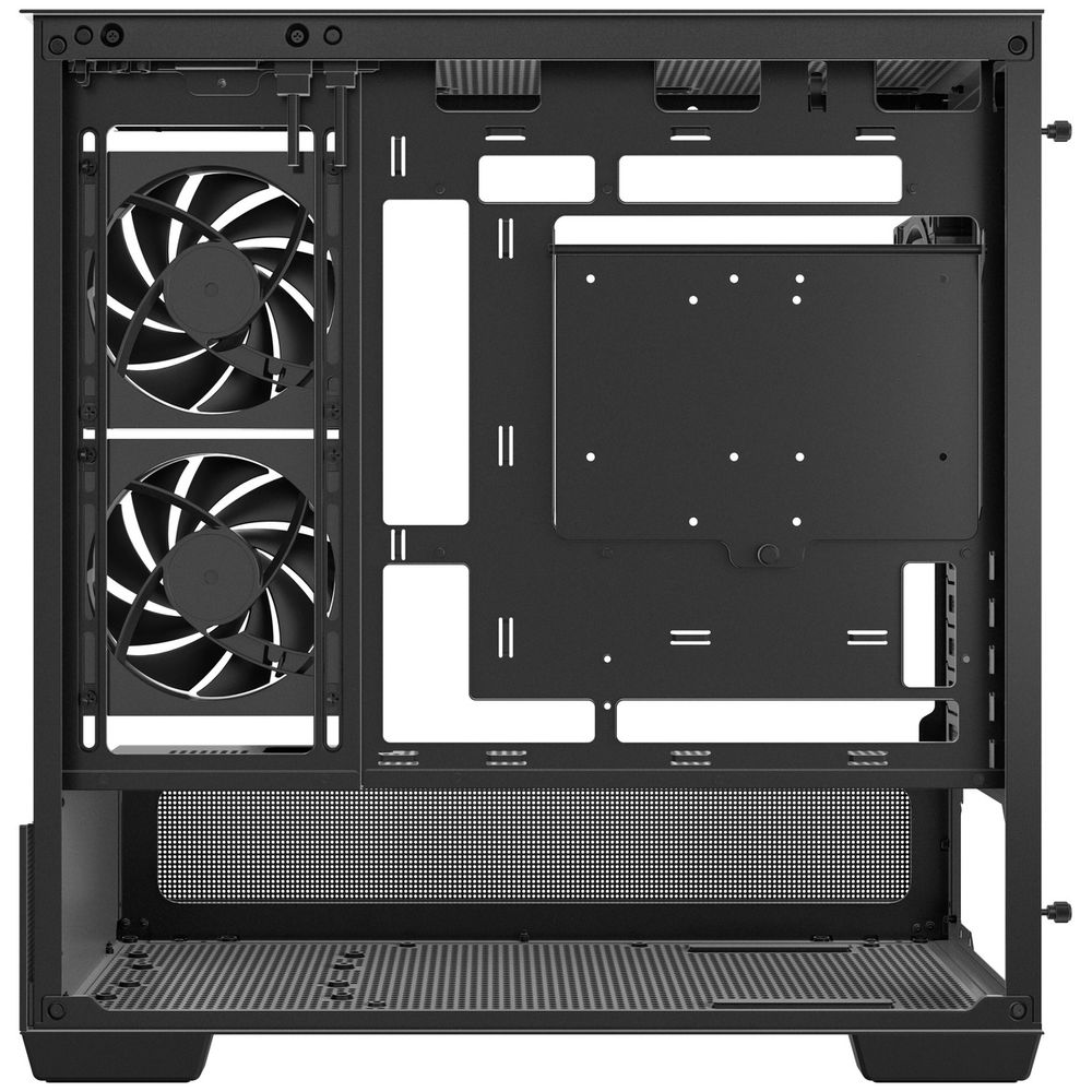 Корпус DeepCool CG380 3F ITX черный (R-CG380-BKAGM3-G)
