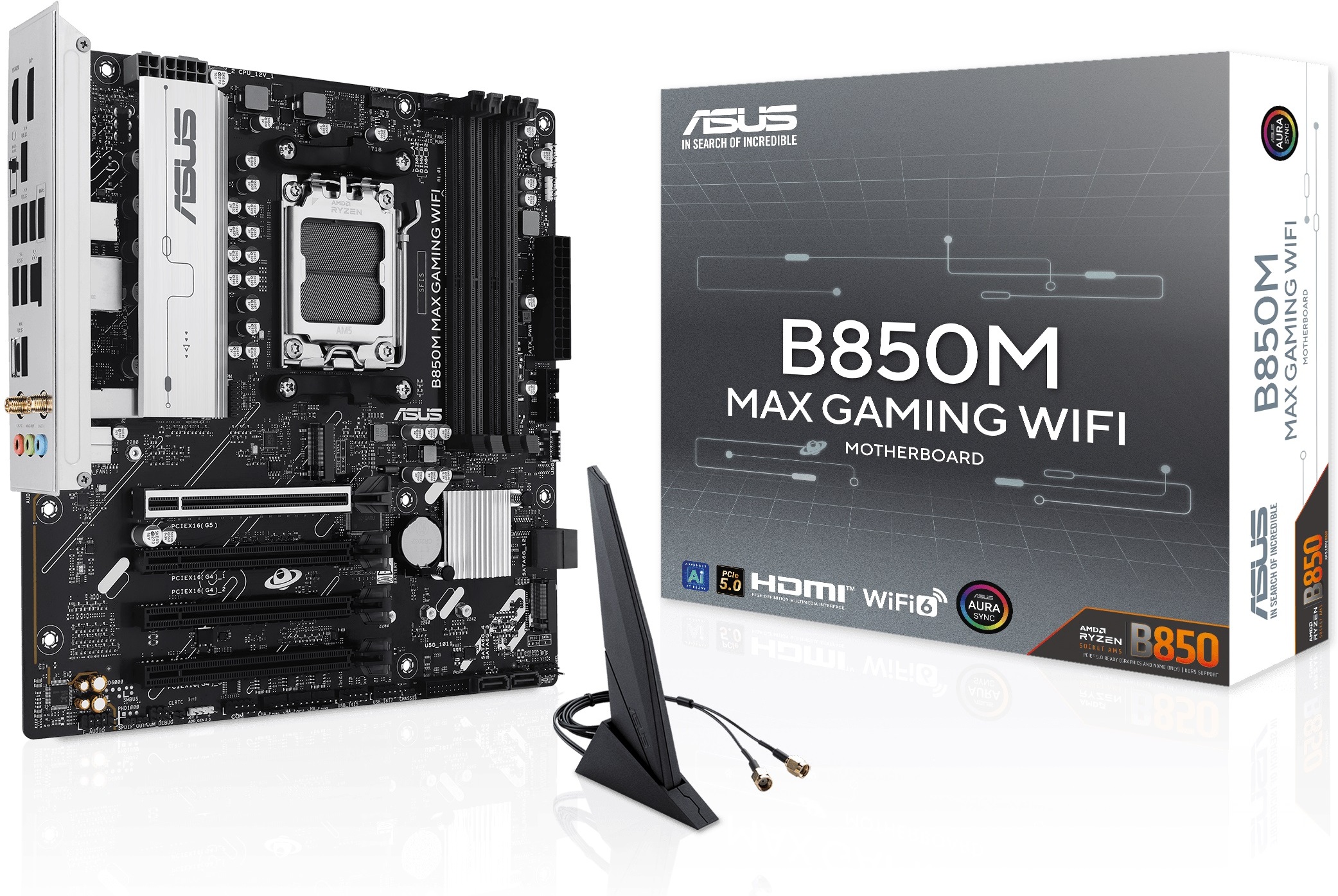 Материнская плата ASUS B850M Max Gaming WiFi (90MB1LL0-M0EAY0)