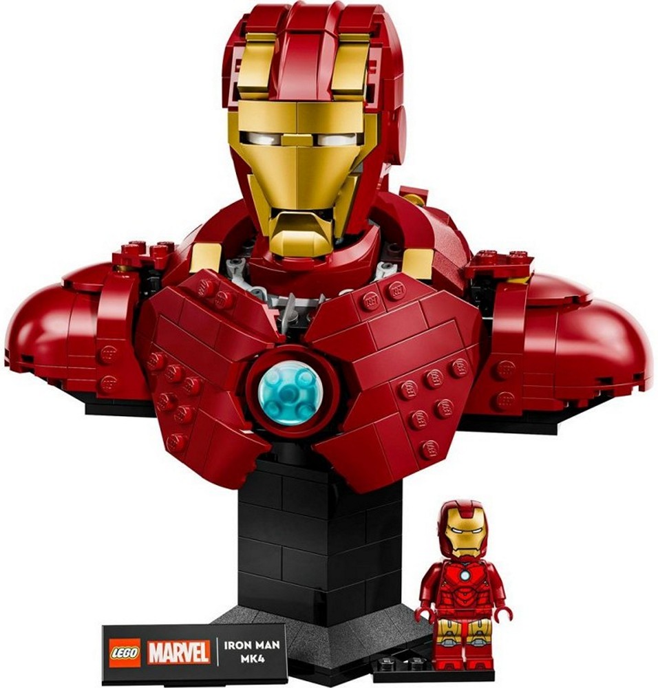 Конструктор Lego Marvel Бюст Железного Человека MK4 (76327)