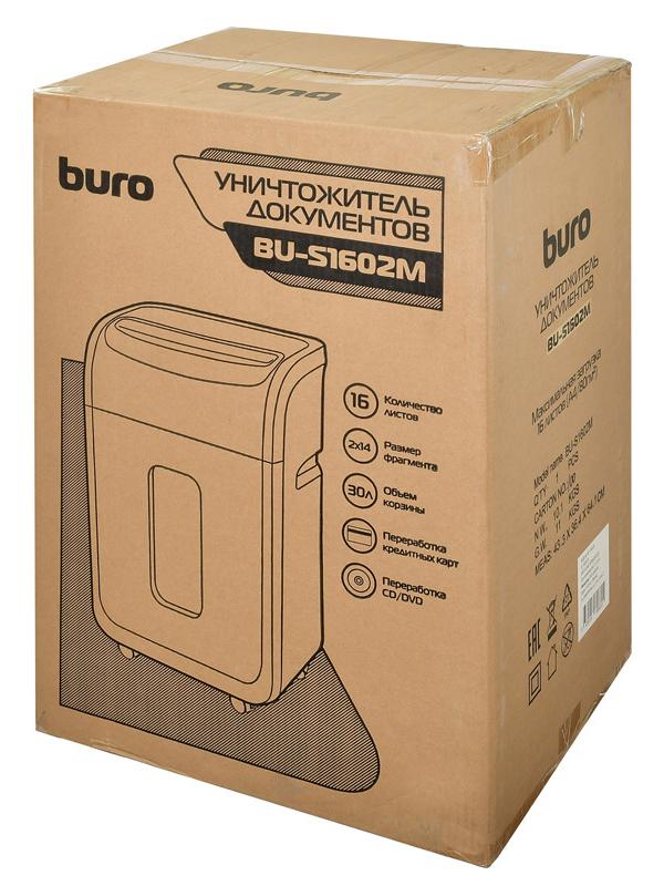 Шредер Buro Office BU-S1602M