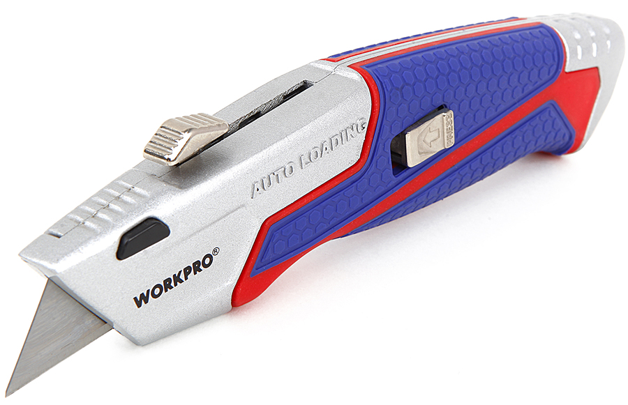 Нож строительный WorkPro WP213012