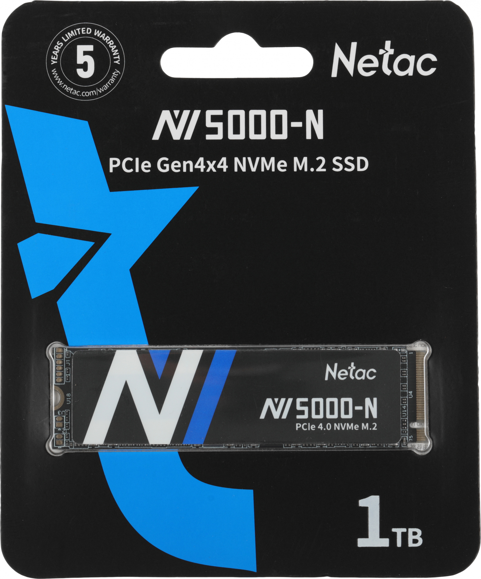 SSD диск Netac SOLID STATE DRIVE 1TB (NT01NV5000N-1T0-E4X)