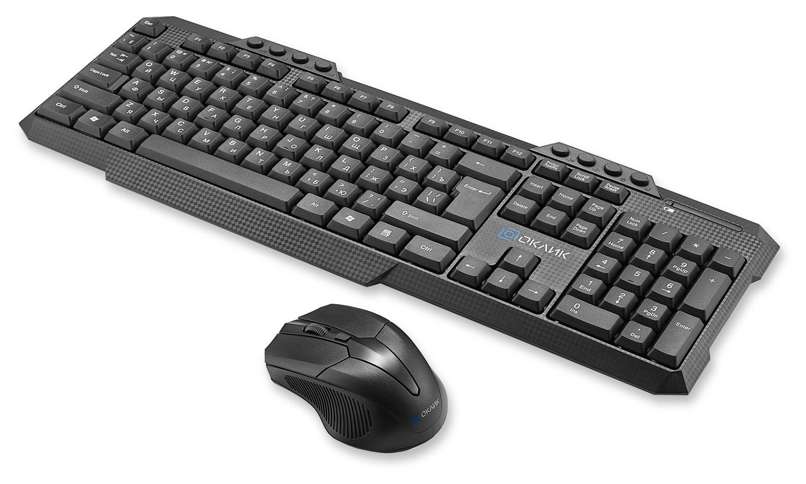 Набор периферии Oklick 205MK черный (1546786)