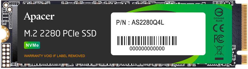 SSD диск Apacer 1TB AS2280Q4X (AP1TBAS2280Q4X-1)