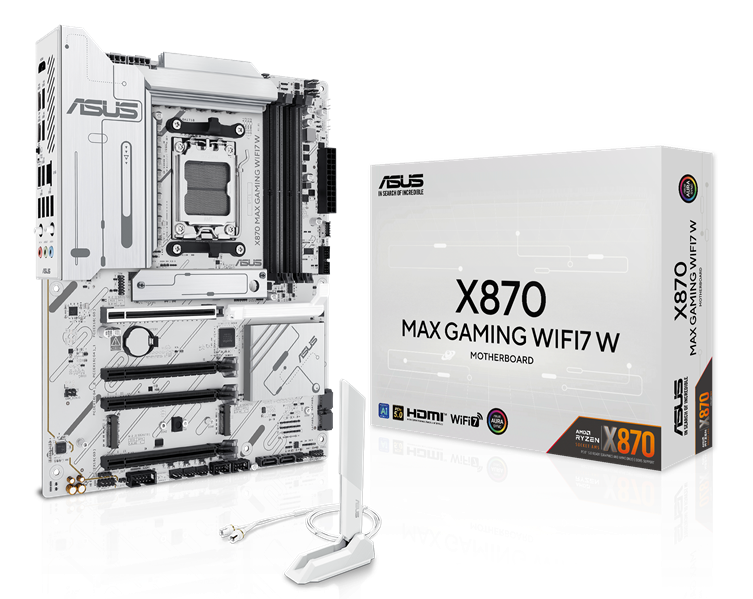 Материнская плата Asus X870 Max Gaming WiFi7 W