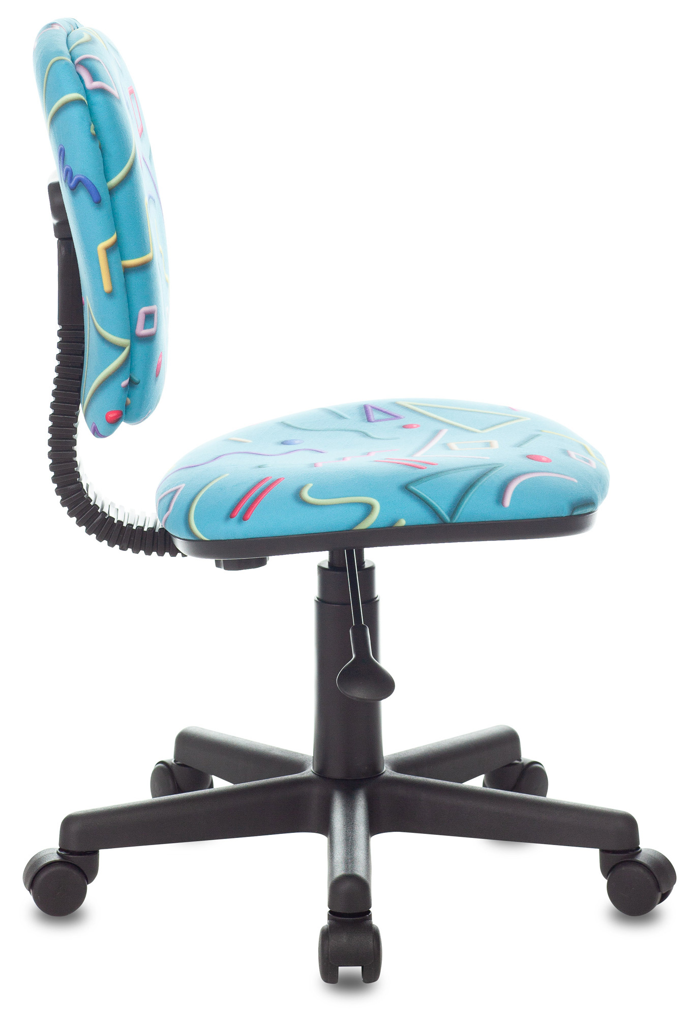 Кресло детское Бюрократ CH-204NX/STICK-BLUE Sticks 06 пластик голубой