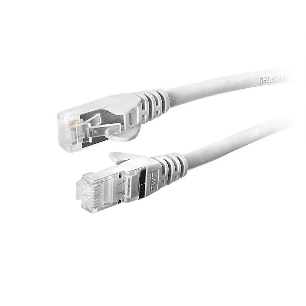 Патч-корд TWT TWT-45-45-10/S6-GY 10м серый
