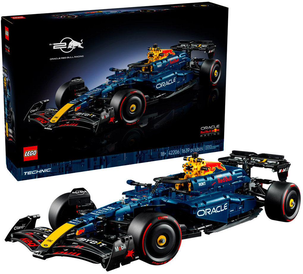 Конструктор Lego Technic Гоночный автомобиль F1 Oracle Red Bull Racing RB20 (42206)