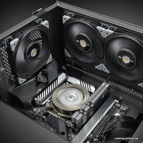 Кулер для корпуса Thermaltake Toughfan 14 PWM Black (CL-F118-PL14BL-A)