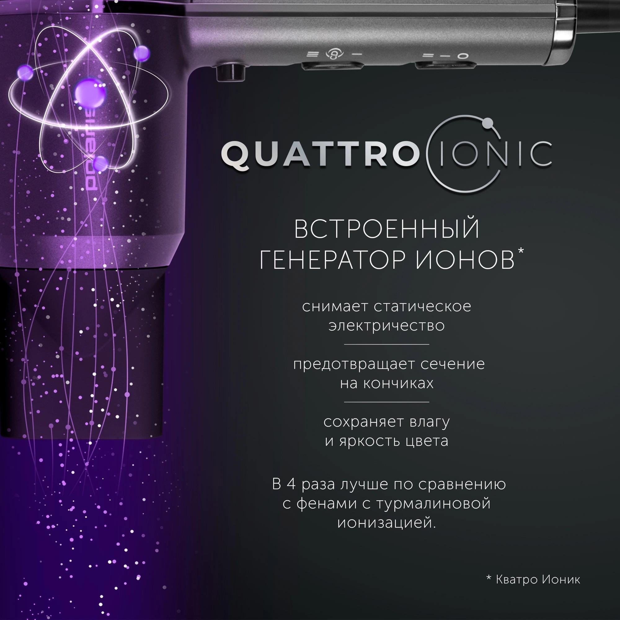 Фен Polaris PHD 2044Ti графит