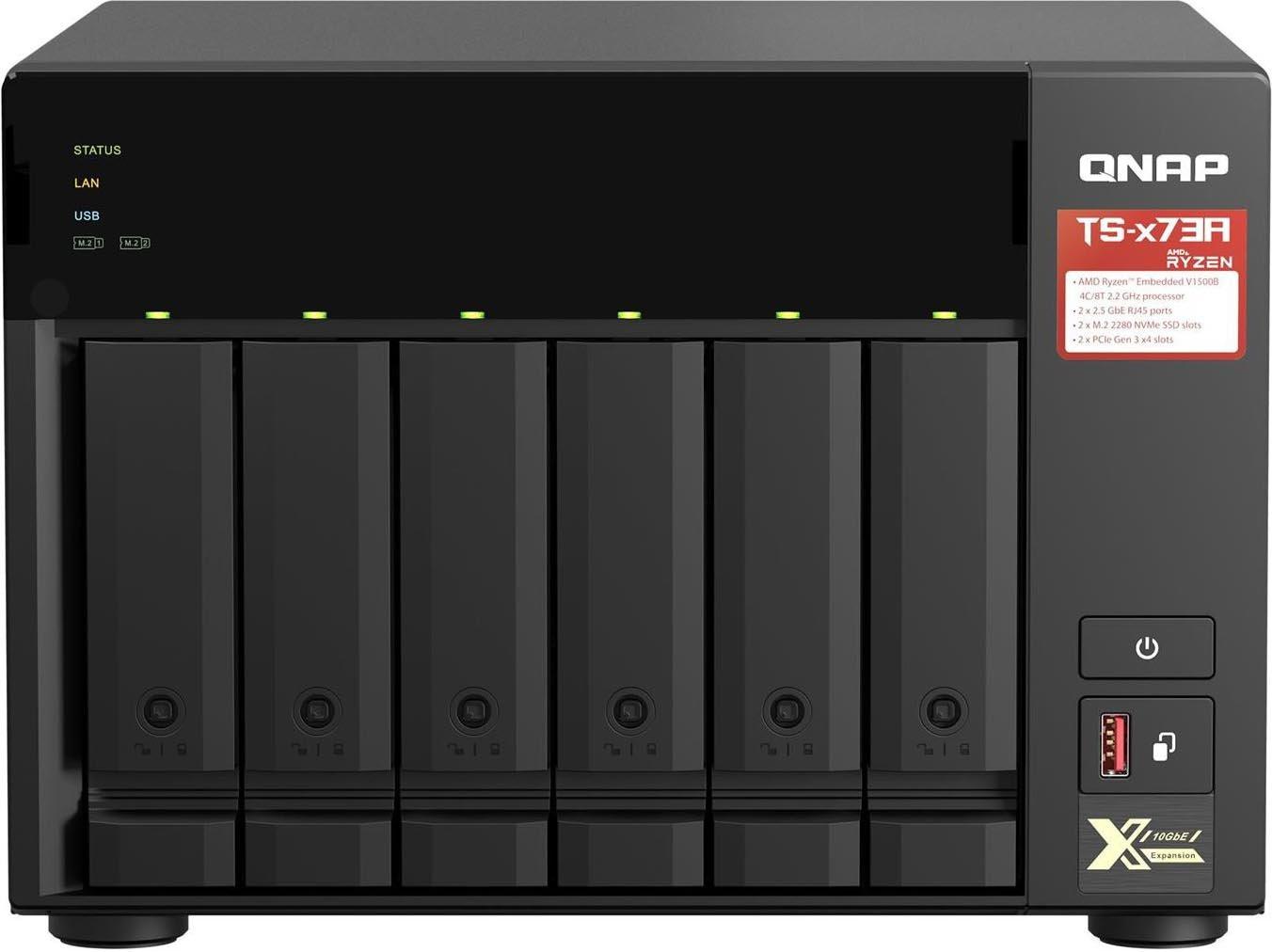Сетевой накопитель QNAP TS-673A-8G