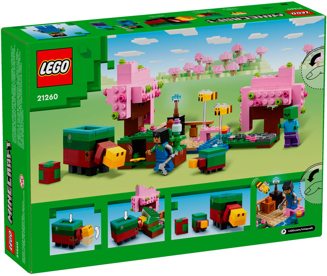 Конструктор Lego Minecraft Сад цветущей сакуры (21260)