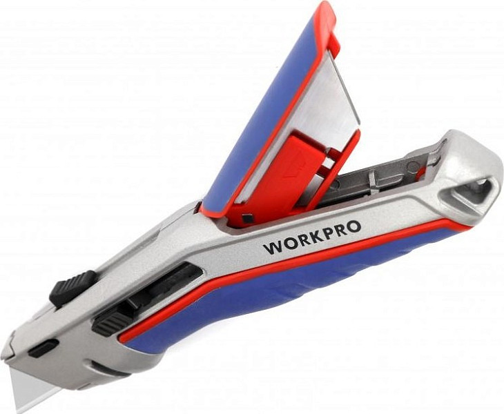 Нож строительный WorkPro WP213015