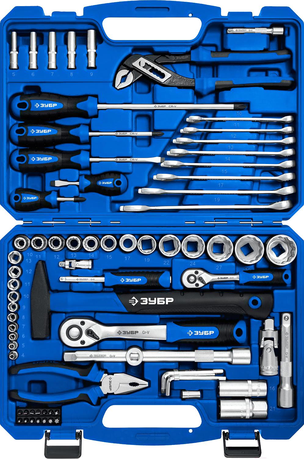 Набор инструментов Зубр 27670-H76 кейс