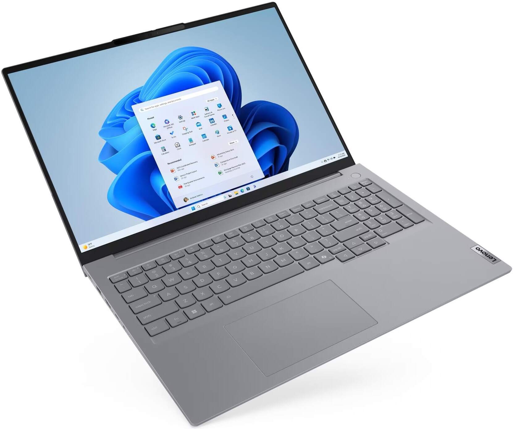 Ноутбук Lenovo ThinkBook 16 G8 IAL Arctic Grey (21SK007VRT)