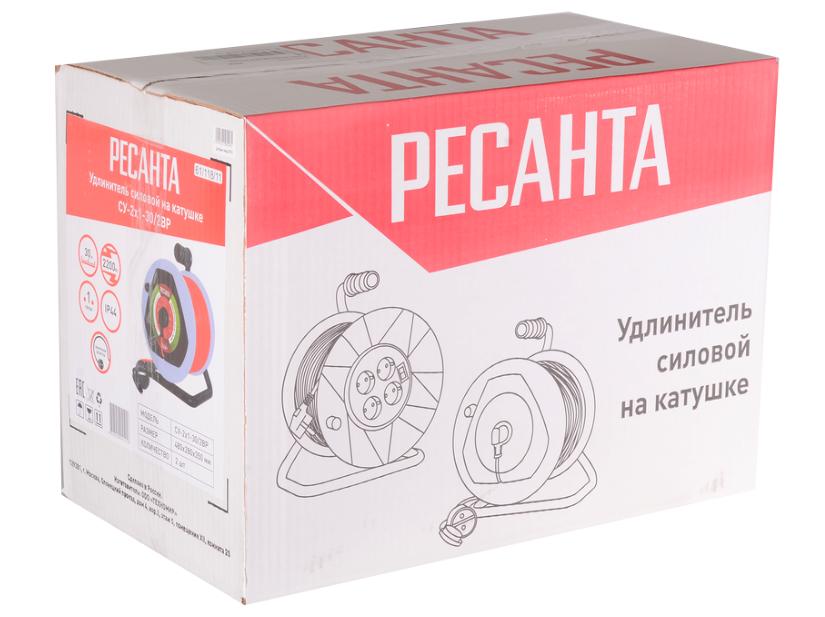 Удлинитель Ресанта СУ-2х1-30/2ВР (61/118/11)