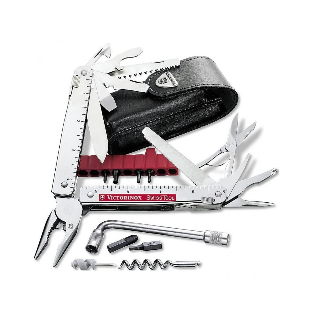 Мультитул Victorinox SwissTool X Plus серебристый (3.0338.L)