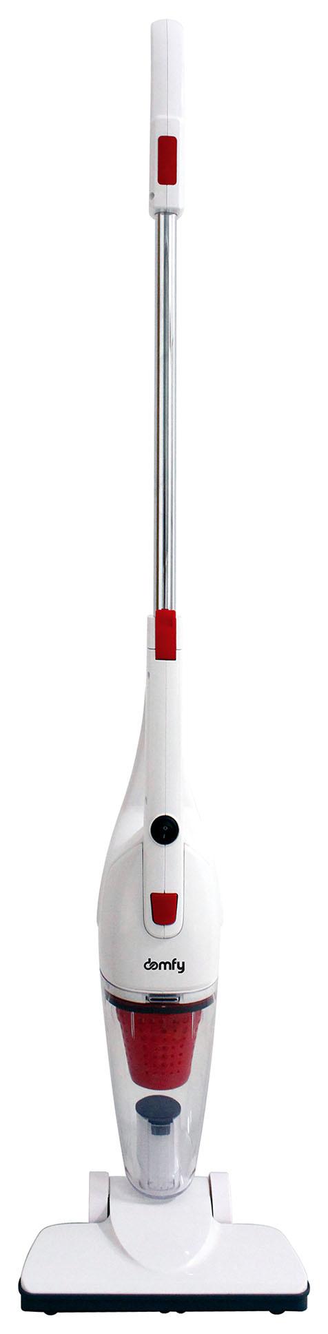 Пылесос Domfy DSC-VC301 белый/красный