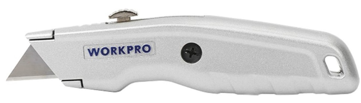 Нож строительный WorkPro WP213006