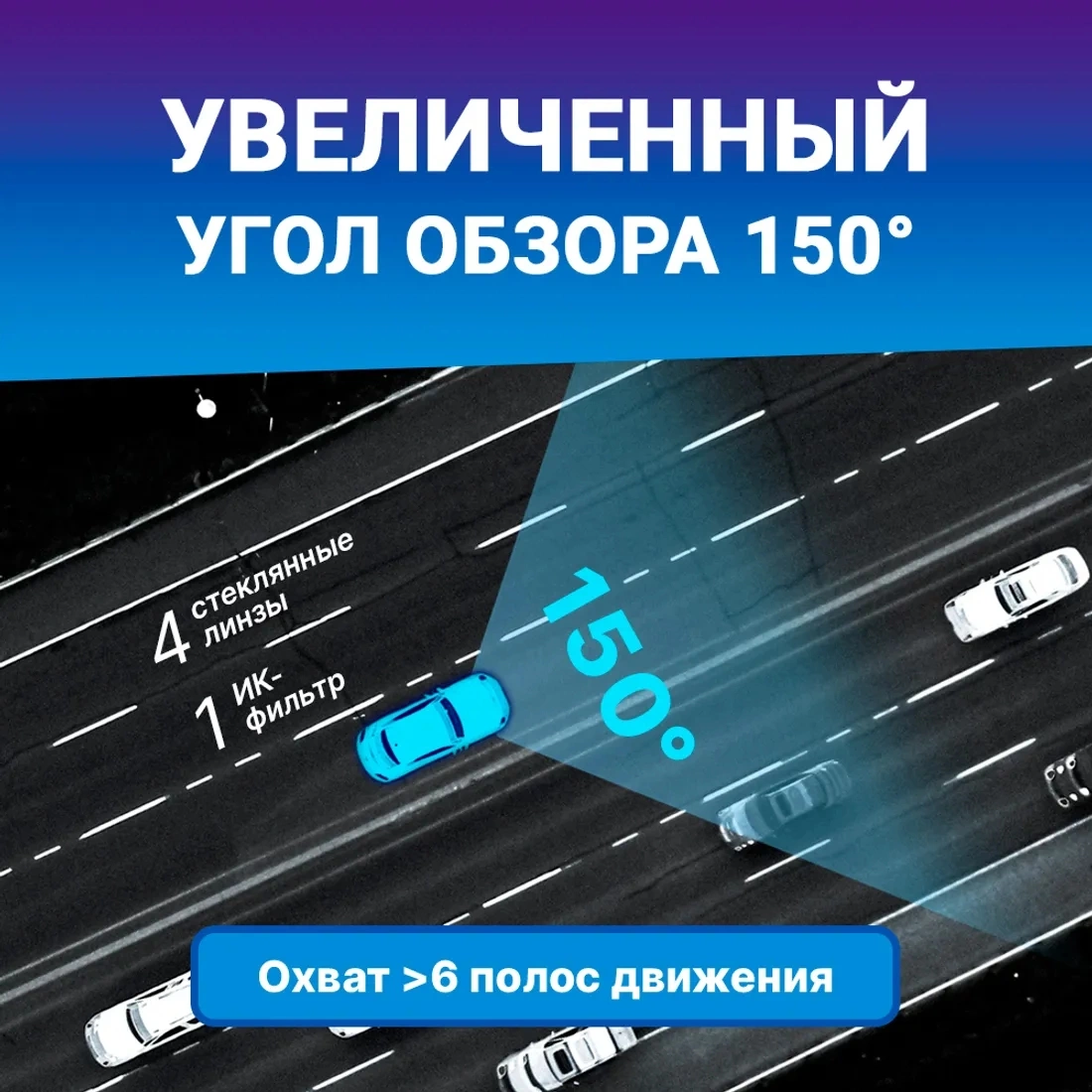 Автомобильный видеорегистратор TrendVision Space TENET черный (TVTENET)