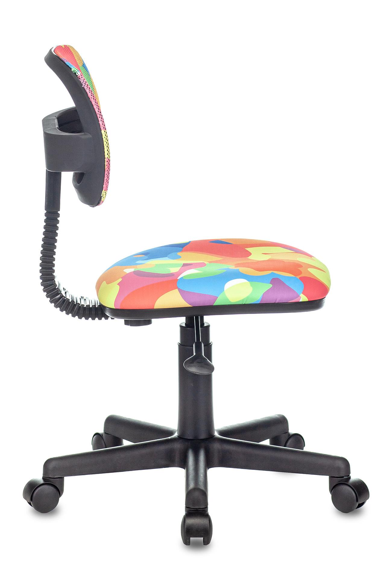 Кресло детское Бюрократ CH-299/ABSTRACT абстракция пластик