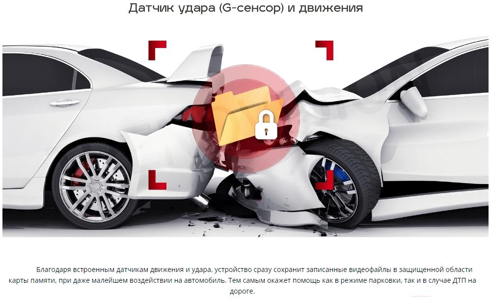 Автомобильный видеорегистратор TrendVision Proof PRO GPS черный