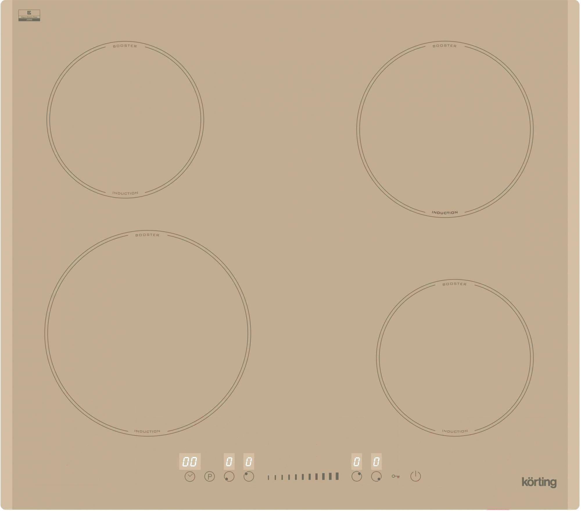 Варочная панель Korting HI 64560 BCG золотистый