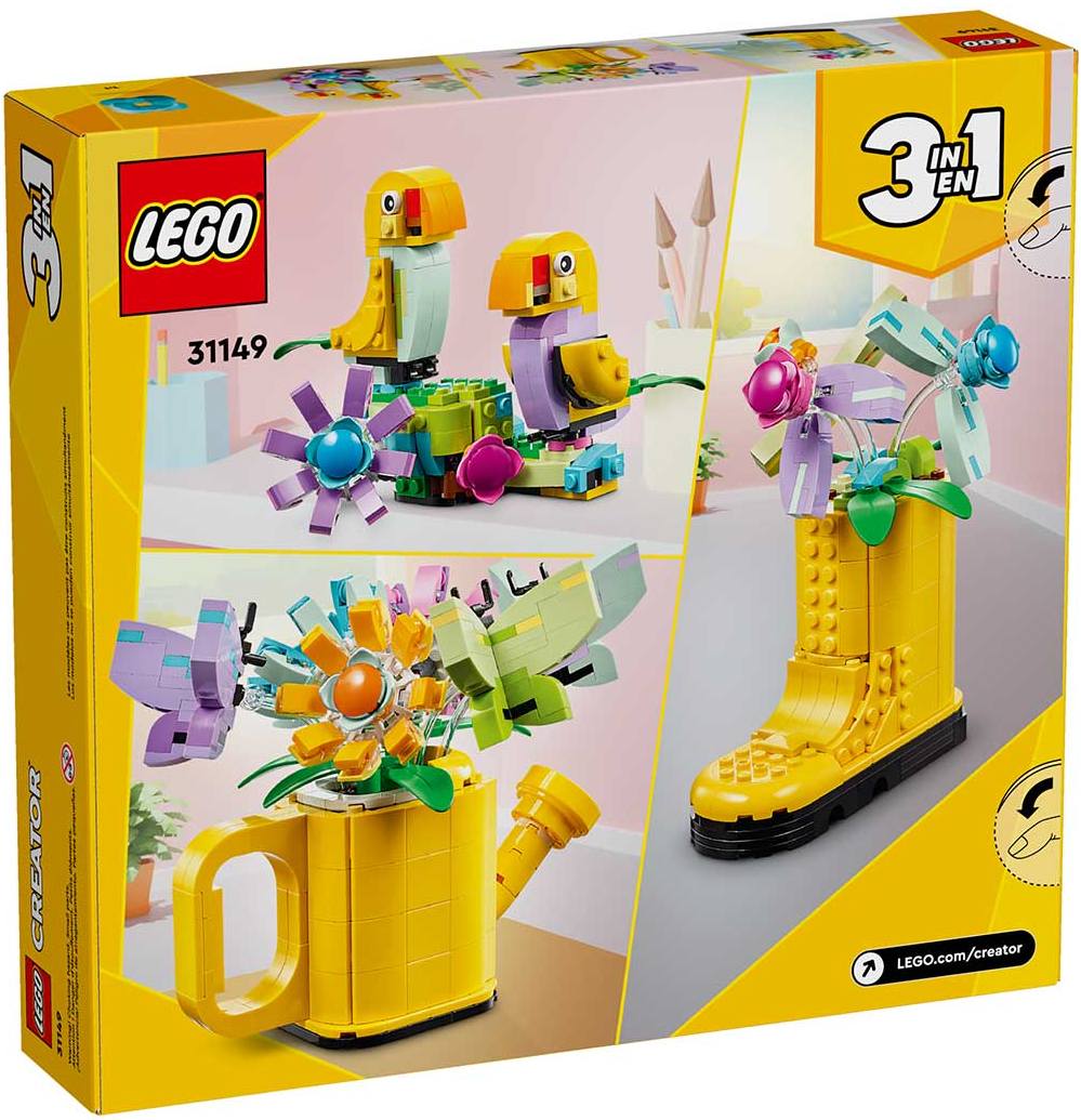 Конструктор Lego Creator Цветы в лейке (31149)
