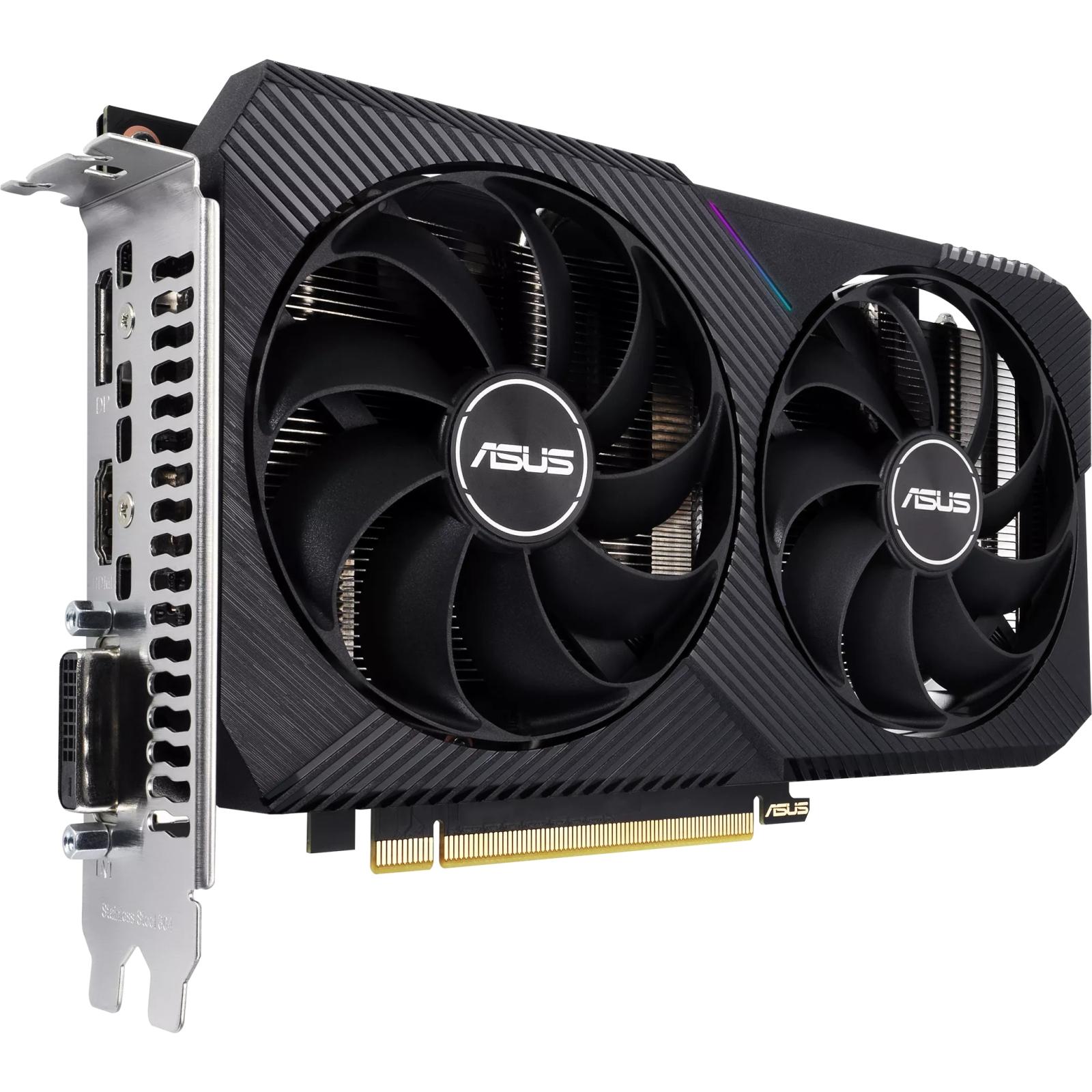 Видеокарта ASUS Dual GeForce RTX 3050 V2 OC Edition 8GB GDDR6 (DUAL-RTX3050-O8G-V2)