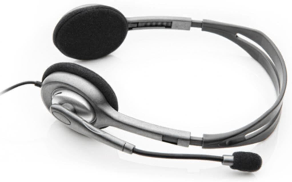Наушники Logitech Stereo Headset H111 (981-000593)