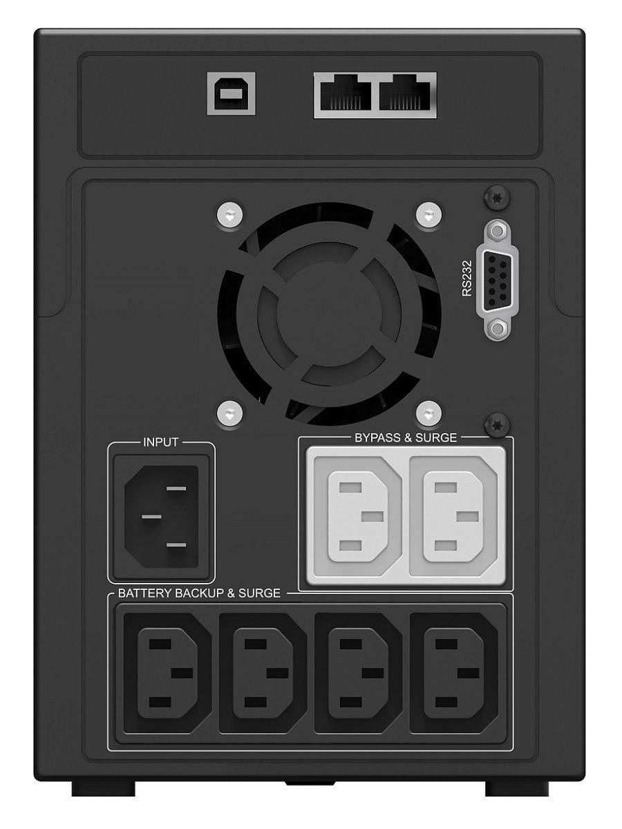 Источник бесперебойного питания Ippon Smart Power Pro II 2200 черный (1005590)