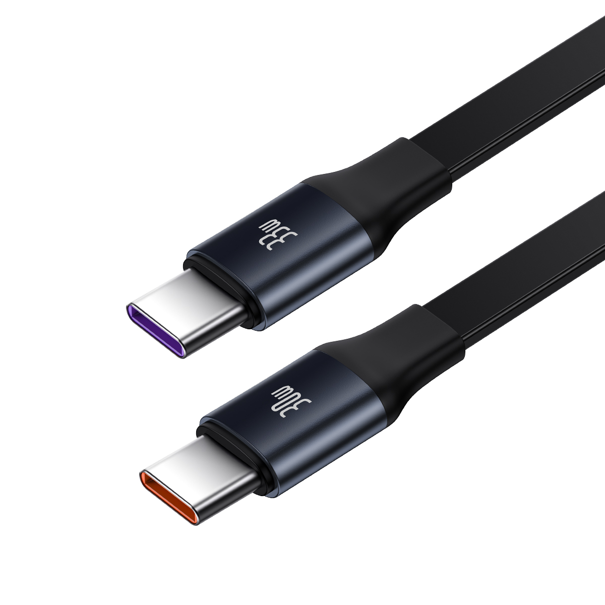 Автомобильное зарядное Baseus Enjoyment Retractable 2-in-1+C 33W Black (C00035500111-00)