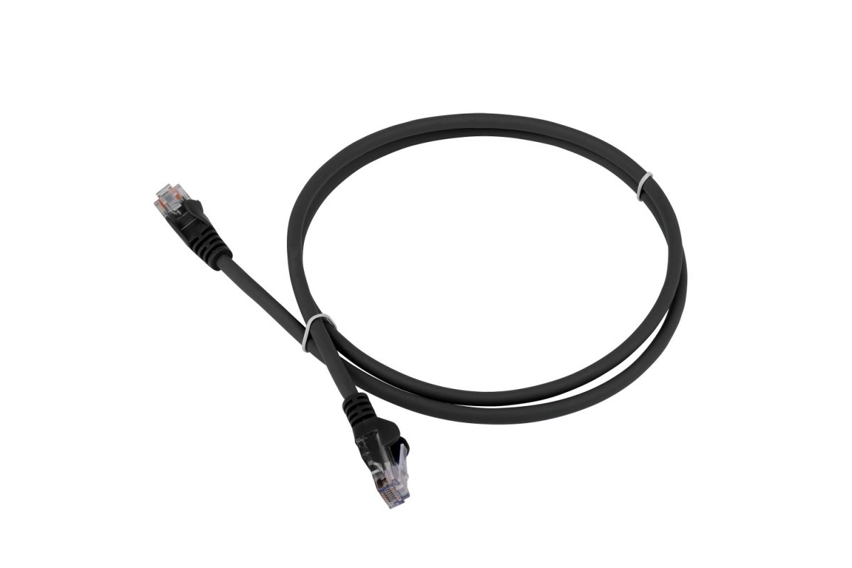 Патч-корд Lanmaster LAN-PC45/U5E-10-BK черный