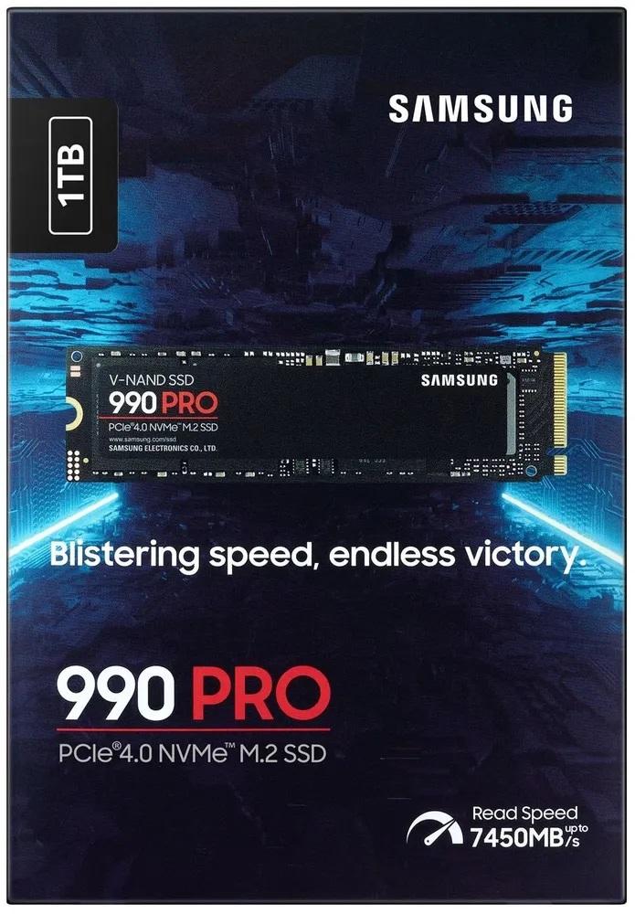 SSD диск Samsung 990 Pro Black Client 1TB (MZ-V9P1T0B/AM)