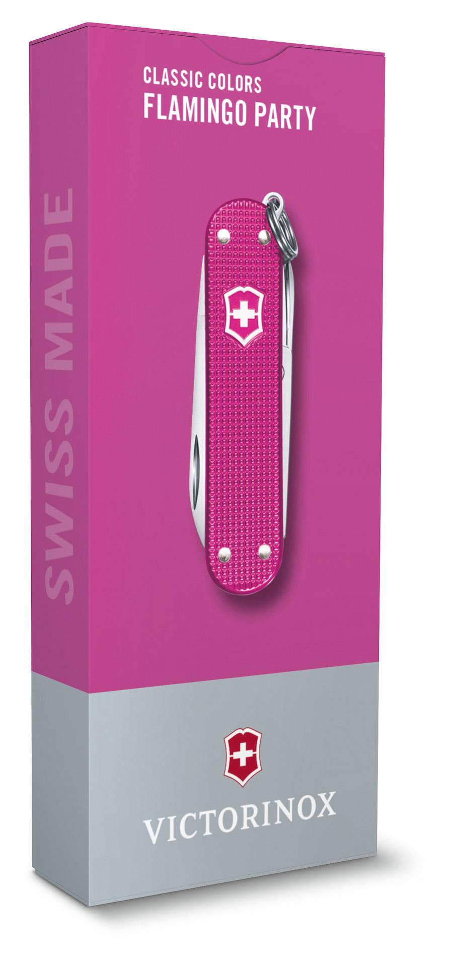 Туристический нож Victorinox Classic Flamingo Party (0.6221.251G)
