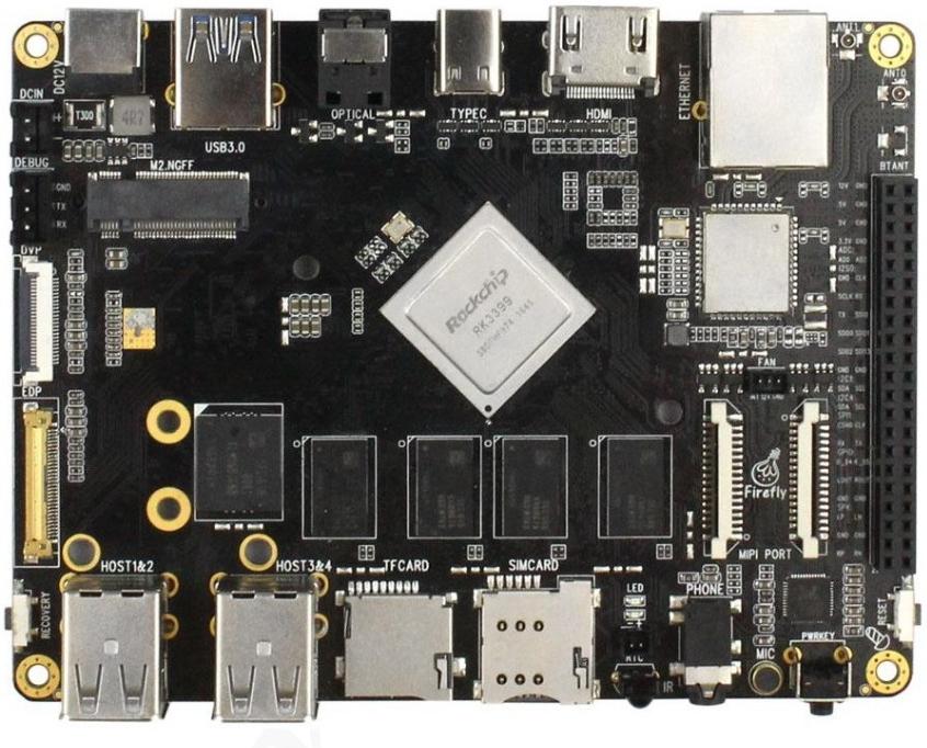 Одноплатный компьютер FireFly Firefly-RK3399-4GB